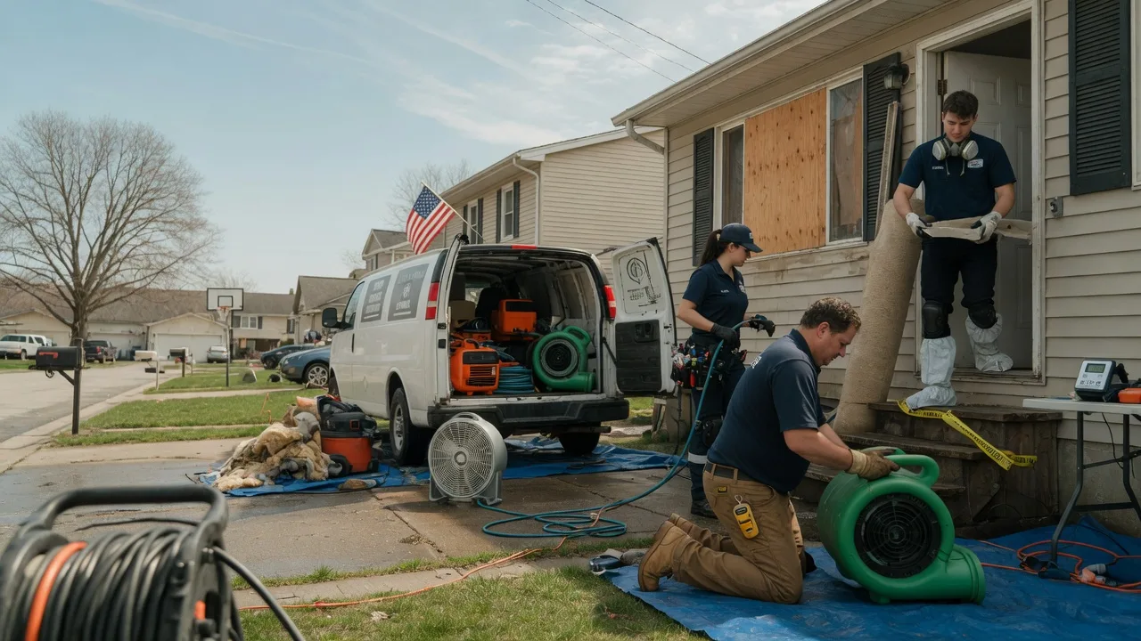 Water Damage Restoration in West Pittsburg, PA near me
